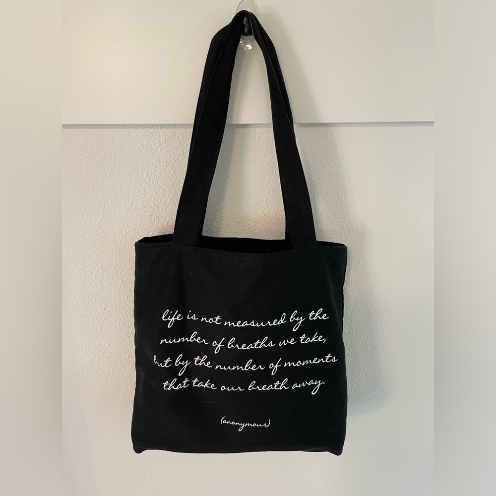 Quotable shopping bag